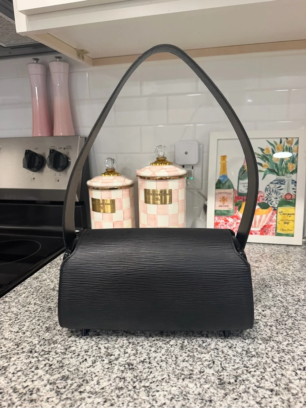 Louis Vuitton minimal silhouette sleek